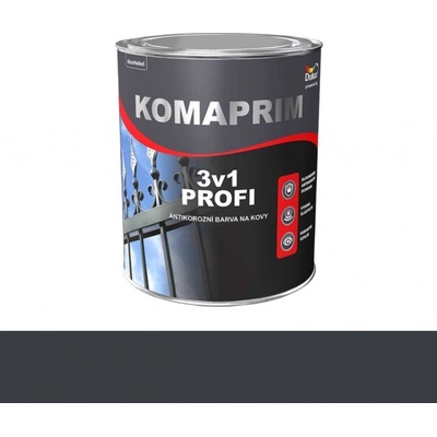 Dulux KOMAPRIM PROFI 3v1/0,75L RAL 7016 Tmavě šedá – Zboží Mobilmania