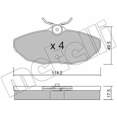 METELLI 22-1190-0