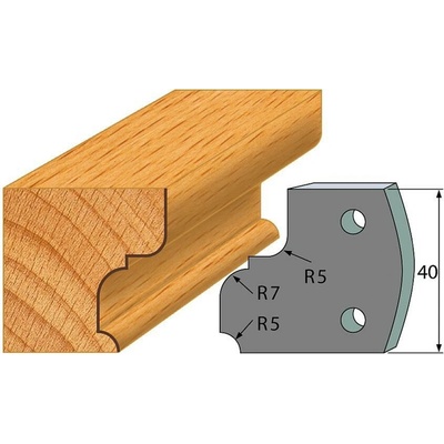 IGM profil 082 - pár omezovačů 40x4mm SP