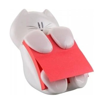 Post-it Feeder for adhesive blocks POST-IT Kitten (CAT-330), white, 1 block Super Sticky Z-Notes 3M-HK100008372 included