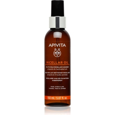 APIVITA Cleansing Micellar Oil почистващо и премахващо грима масло 150ml