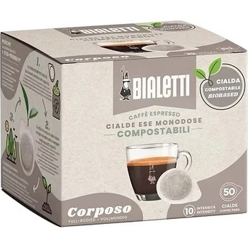 50 бр. кафе на филтър дози Bialetti Corposo