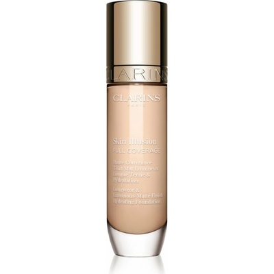 Clarins Skin Illusion Hydrating Foundation vysoko krycí make-up 100.5W 30 ml