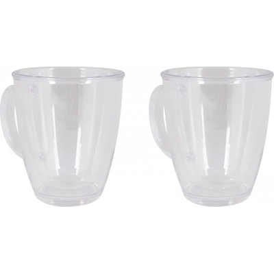 Bo-Camp Thermo mug 340 мл - 2 бр. Цвят: прозрачен