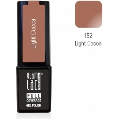 GlamLac Gel lak hnědý 152 Light Cocoa 6 ml