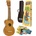 Mahalo MR1 Essential Pack Transparent Brown Сопрано укулеле (MR1TBRK)