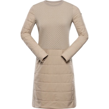 Alpine Pro Дамска рокля с топлоизолираща подплата hi-therm ALPINE PRO OLWA бял пипер ALPINE PRO | Kafyav Bezhov | ЖЕНИ | M