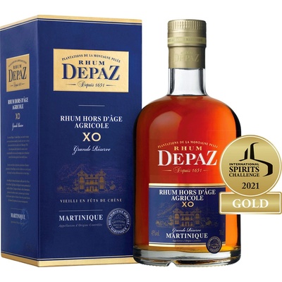 Depaz XO Grande Reserve Martinique 45% 0,7 l (čistá fľaša)