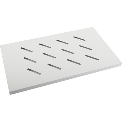 Аксесоар Lanberg 19" fixed shelf 1U / 500x280mm max load capacity up to 20kg grey (AK-1001-S)
