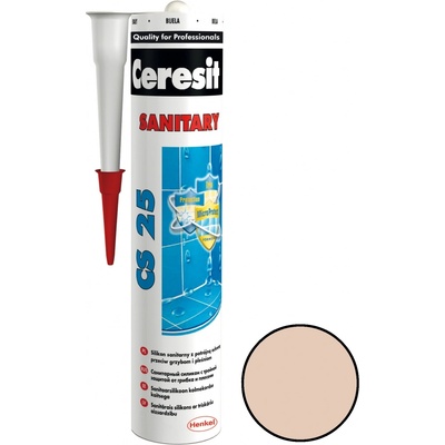 CERESIT CS 25 sanitární silikon 280g bahama
