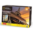CubicFun 3D puzzle National Geographic: Eiffelova věž 80 ks