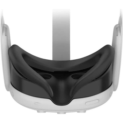 Vortex Virtual Reality Силиконов щит за лице за Meta Quest 3 | Черен (VVR.SIL.FACECOVER.QUEST3.BLK.2023)