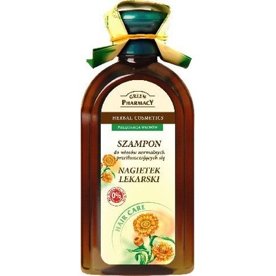 Green Pharmacy Hair Care Calendula šampón pre normálne až mastné vlasy 0% Parabens Artificial Colouring SLS SLES 350 ml