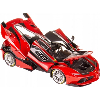 Bburago Ferrari FXX K Ferrari Race&Play červená 1:18