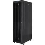 Lanberg Комуникационен шкаф Lanberg 19", 47U, 800x1200 mm, стоящ, черен (FF01-8247-12BL)