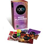 EXS Condoms Mixed Flavours 12 pack