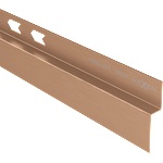  Mexen Line-B стенен ъглов панел 180 см ляв, матирана мед - 186502180L (186502180L)