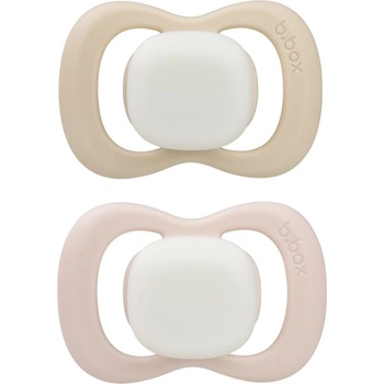B. Box Glow 6m+ биберон Blush/Latte 2 бр