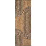 Ayyildiz Черна/кафява пътека за открито и закрито 80x250 cm Mira 1453 - Ayyildiz Carpets (MIRA802501453BLACK)