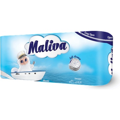 Maliva Тоалетна хартия Малива 8бр (6765687-00)