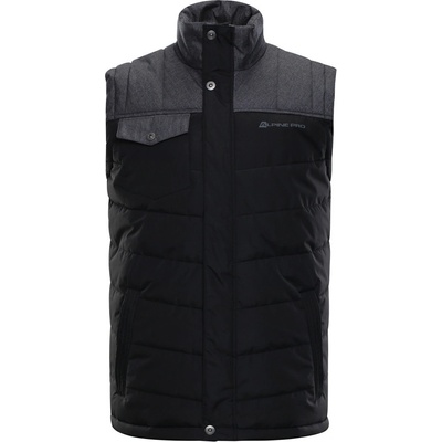 Alpine Pro ADYLANN pánská vesta MVEK038990 čierna