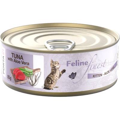 Feline Finest Kitten tuňák s aloe 85 g