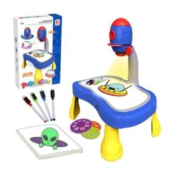Trifox Drawing table with rocket projector