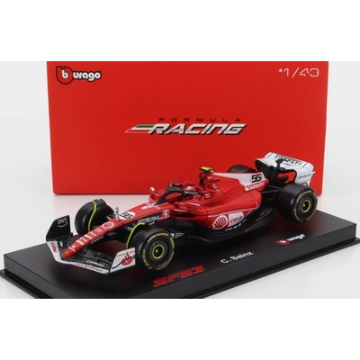 Signature Model Scuderia Ferrari SF 23 BBurago 55 Sainz Las Vegas 2023 1:43