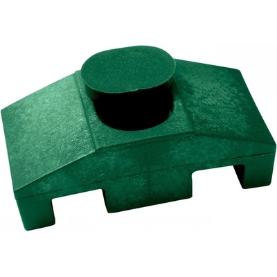 PILECKÝ Příchytka plotového panelu PILOFOR SUPER pro sloupek PILOFOR plastová 60 x 60 mm zelená