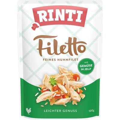 Rinti Filetto v želé kuracie so zeleninou 24 x 100 g