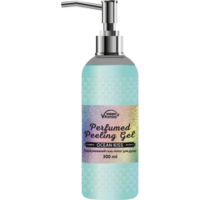 Energy Of Vitamins Ocean Kiss parfumovaný krémový sprchový peeling ocean kiss 300 ml