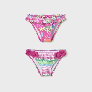 MAYORAL Комплект 2 бански мини момиче фуксия морско дъно Майорал