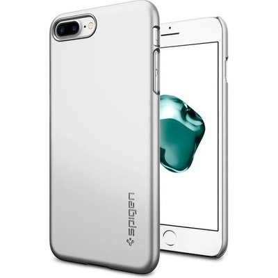 Pouzdro Spigen Thin Fit Satin Apple iPhone 7 Plus / stříbrné