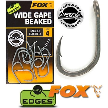 Fox Edges Wide Gape Beaked Hooks vel.6 10 ks