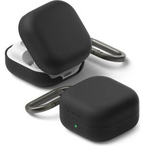 Ringke Калъф за Samsung Galaxy Buds 4 Pro - Silicone - Ringke - Черен