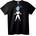 NOONEBRAND Тениска Супер Саян Син Гоку - 4XL, White