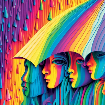 Image 1 of Yazz - Puzzle Rain-Bow - 1 000 piese