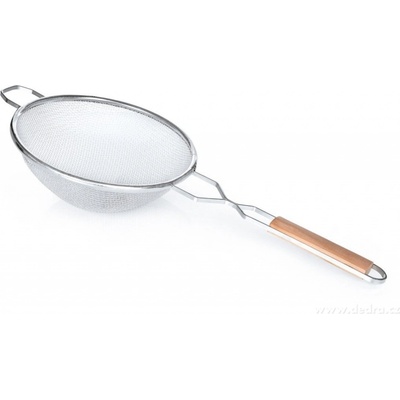 CHEF | cedník s dvojitým sítem z nerezové oceli | Ø 21 cm