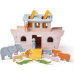 Bigjigs Toys Дървен Ноев ковчег - Bigjigs (32013)