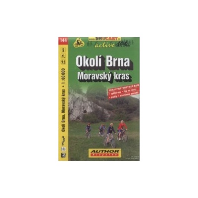 Okolí Brna Moravský kras 1:60T cyklomapa