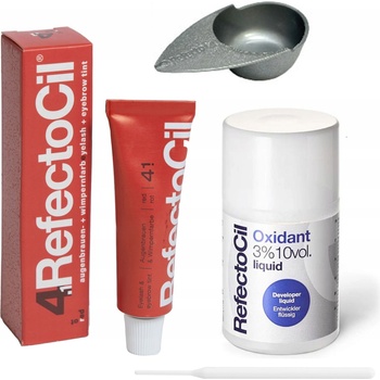 RefectoCil Eyelash and Eyebrow farba na obočie a riasy 4.1 Red 15 ml