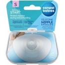 Prsné tampóny Canpol babies EasyStart Premium Chrániče prsných bradaviek tvarované silikón 2 ks