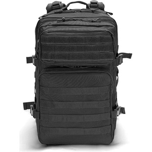 DRAGOWA Tactical Тактическа раница DRAGOWA US Flag Moll 3P, черна (DRG028.Black)