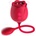 Paloqueth Rose Clitoral Licking Vibrator 9 Licking Modes & 9 Vibrations Red