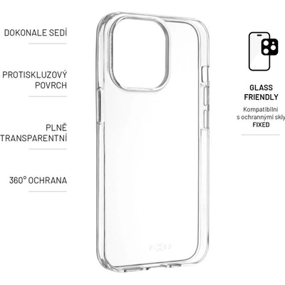 FIXED gelové pouzdro pro Samsung Galaxy M12, čiré FIXTCC-644