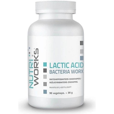 NutriWorks Lactic Acid Bacteria Worx 90 kapsúl