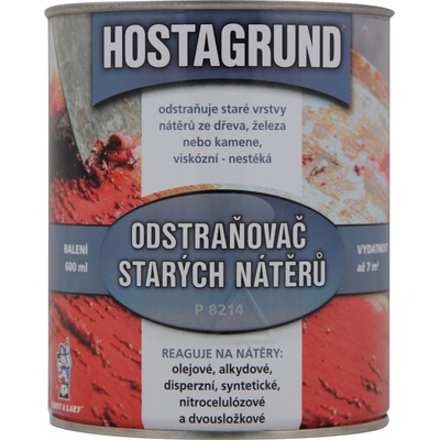Hostagrund odstraňovač starých náterov P8214, 600 ml