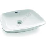 Bathco 0091 - Умивалник за плот ANABEL 50x36 см порцелан/бяла (BO0011)