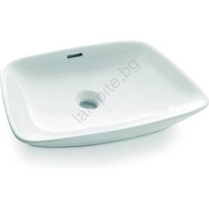 Bathco 0091 - Умивалник за плот ANABEL 50x36 см порцелан/бяла (BO0011)