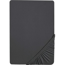 Biberna Žerzejové napínací prostěradlo titan 140-160x200